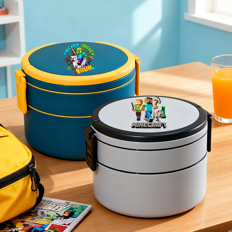 Meal Prep Microwave - Porta pranzo a doppio strato a