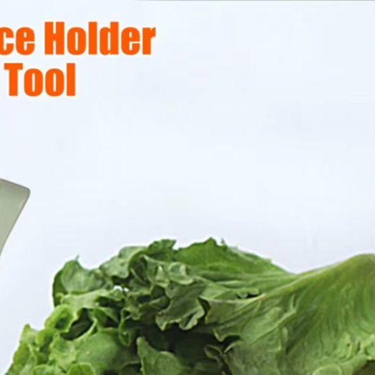 Onion Holder Slicer - Utensile per Affettare Verdure, Supporto per