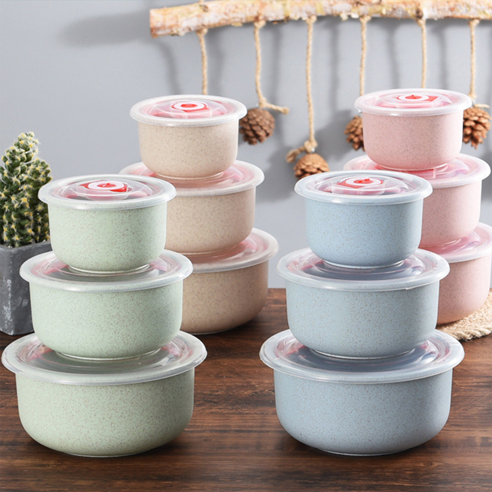 Meal Prep Chef - Contenitori per alimenti da 3 pezzi