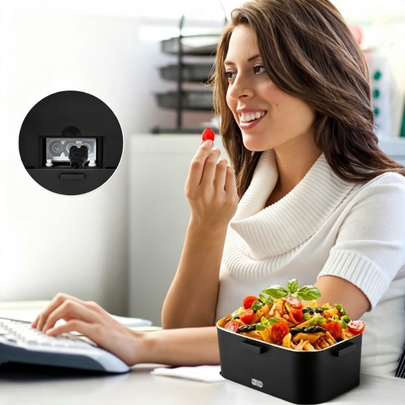 Meal Prep Microwave - Contenitore Termico Elettrico per Pranzo 110V