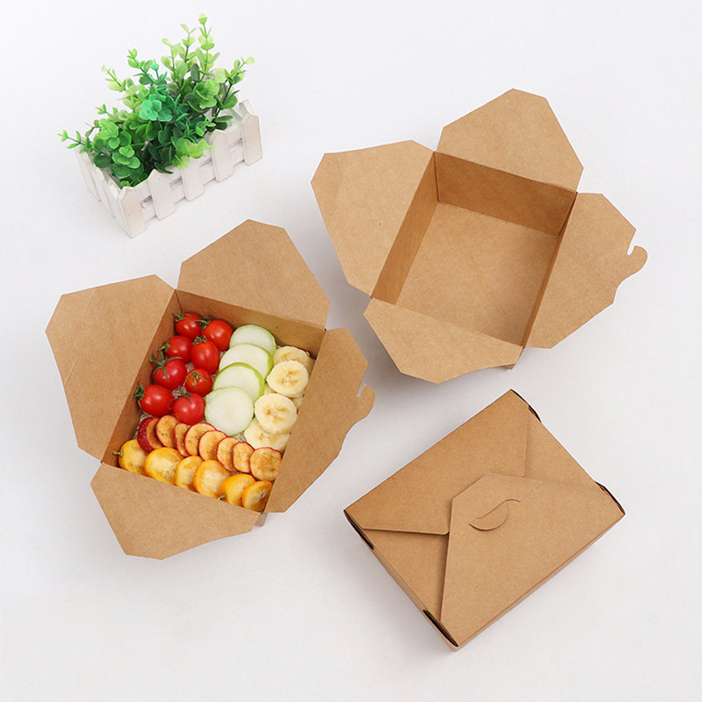 Meal Prep Delivery - 20 Contenitori per Alimenti in Carta