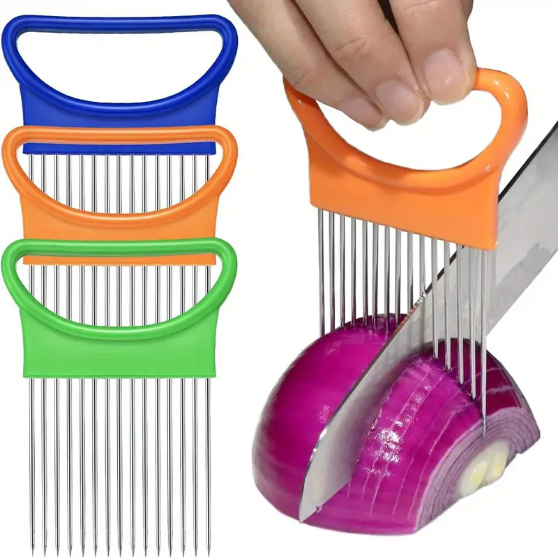 Onion Holder Slicer - Forchetta magica per cipolla con perno