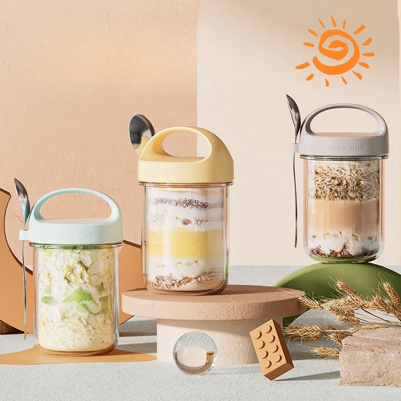 Meal Prep Yogurt Containers - 420ML Nuove tazze per la colazione
