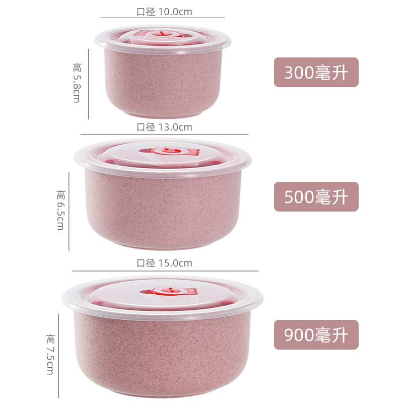 Set di 3 ciotole in paglia di  - Meal Prep Microwave recensione e prezzo