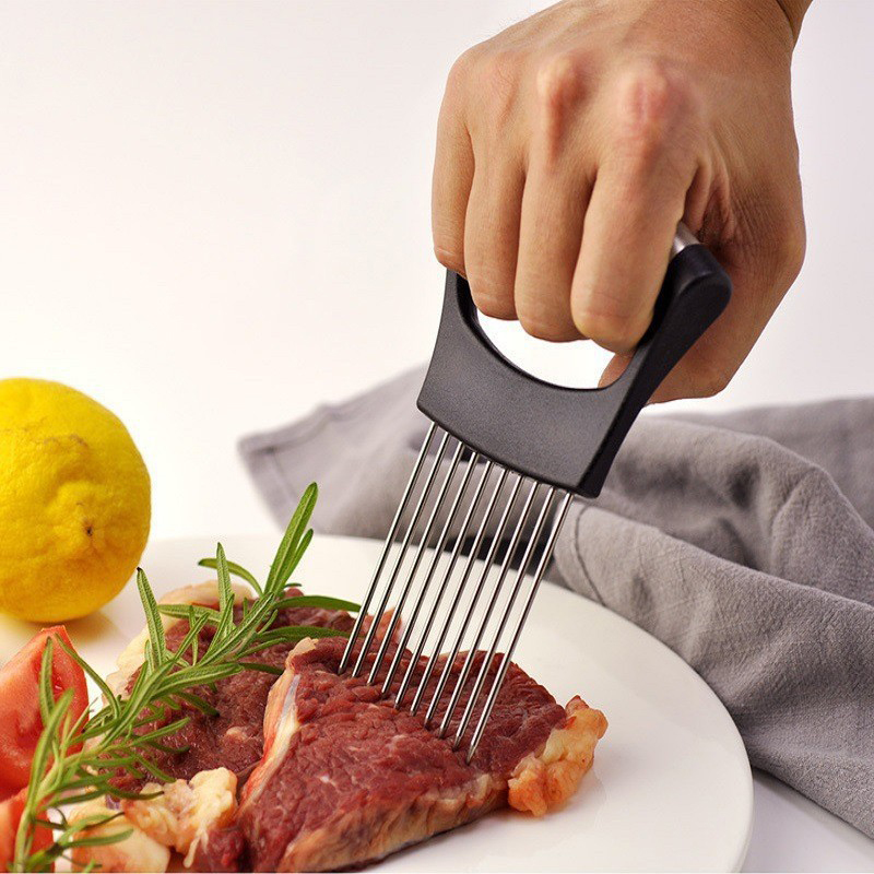 Porta cipolla in acciaio inoss - Onion Holder Slicer recensione e prezzo