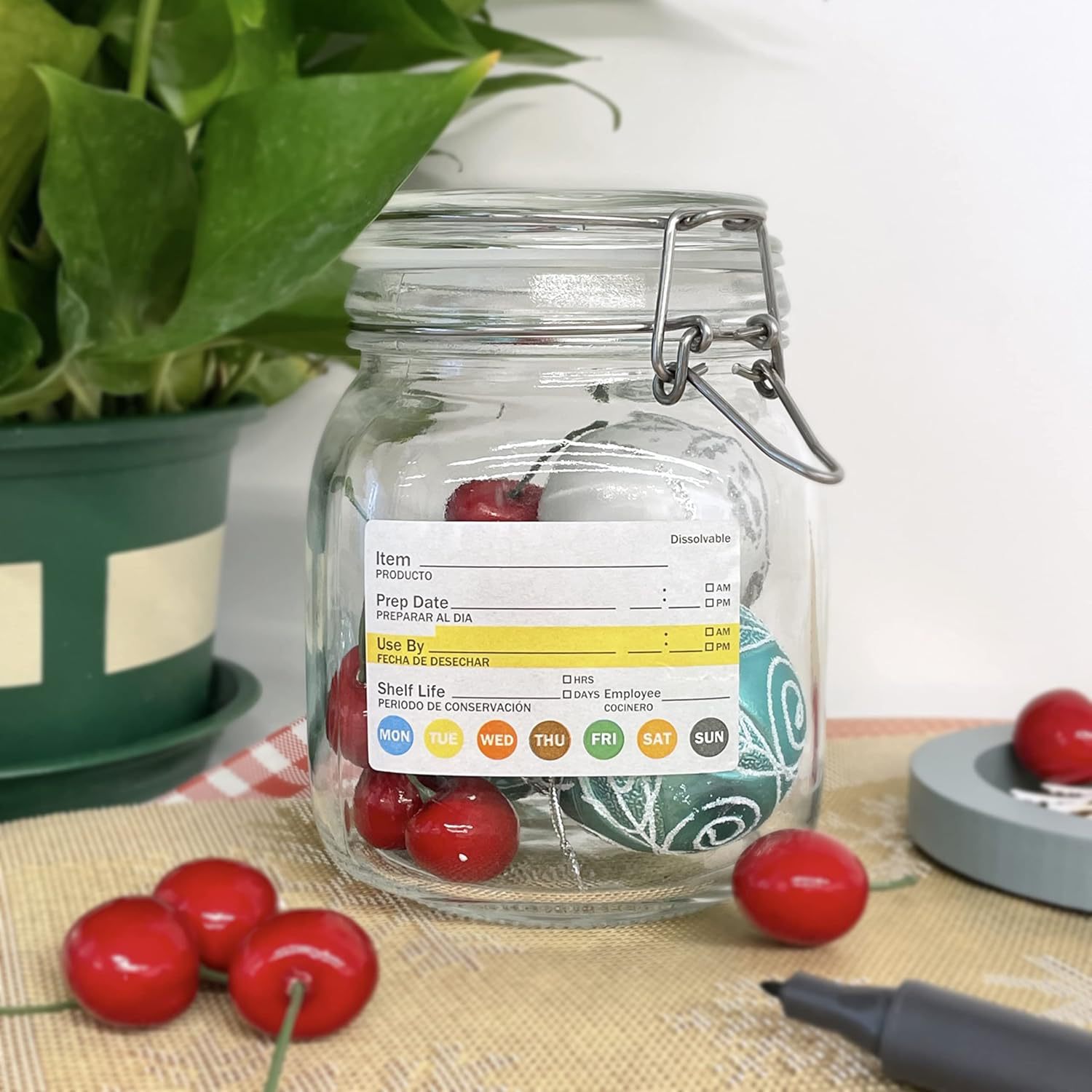 250 Pezzi/Rotolo Etichette Ade - Meal Prep Chef recensione e prezzo