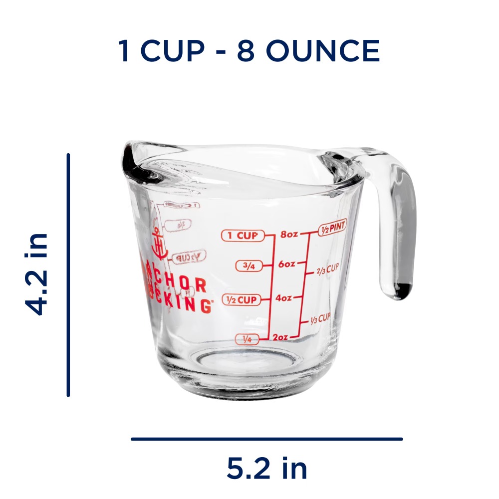 Set di 2 misurini in vetro con - Meal Prep Microwave recensione e prezzo