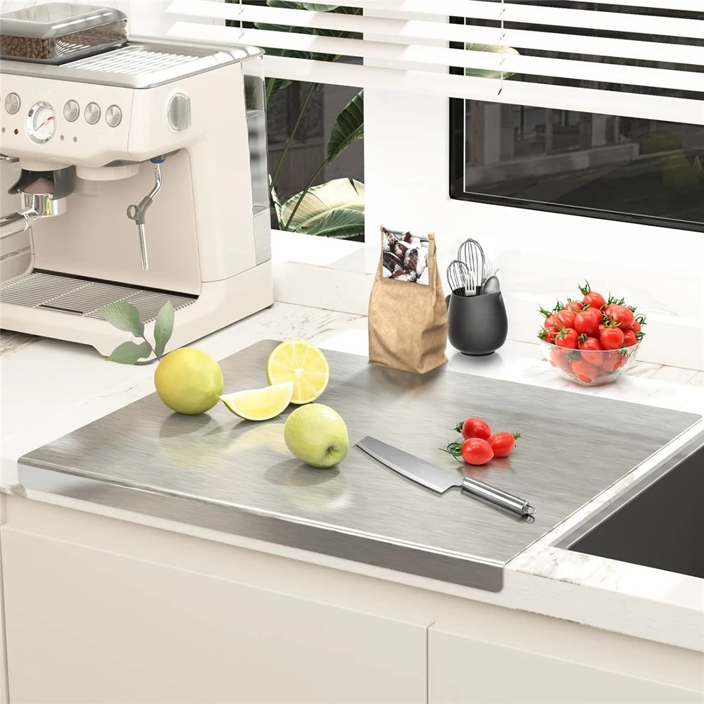 Tagliere a L in Acciaio Inossi - Meal Prep Chef recensione e prezzo
