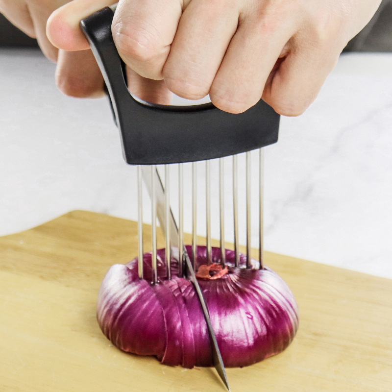 1 Pezzo Forchetta per Cipolle  - Onion Holder Slicer recensione e prezzo