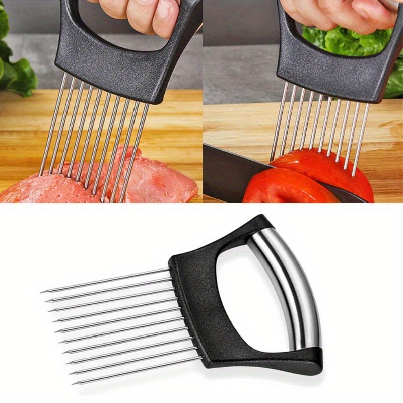 1 Pezzo Forchetta per Cipolle  - Onion Holder Slicer recensione e prezzo