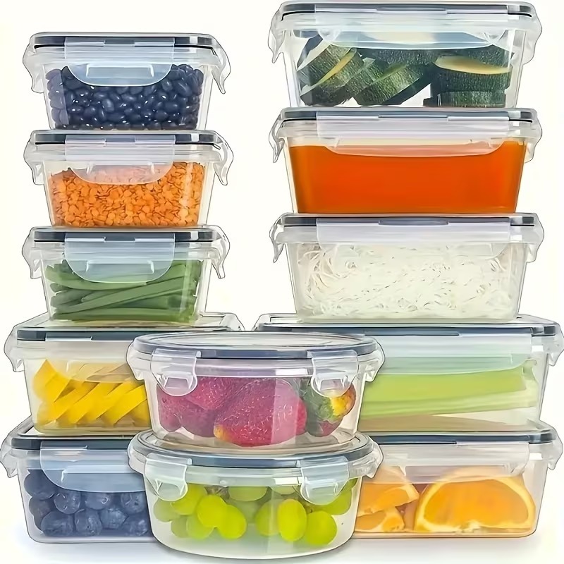 Set di 4 Contenitori Trasparen - Meal Prep Microwave recensione e prezzo