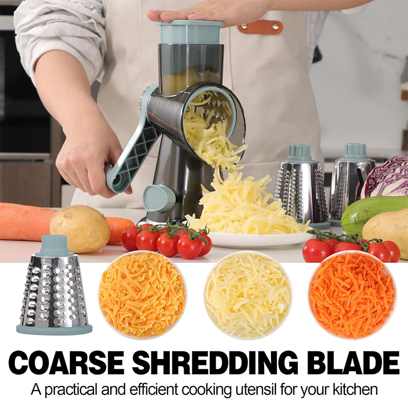 LMETJMA Grattugia Rotante 3 in - Onion Holder Slicer recensione e prezzo