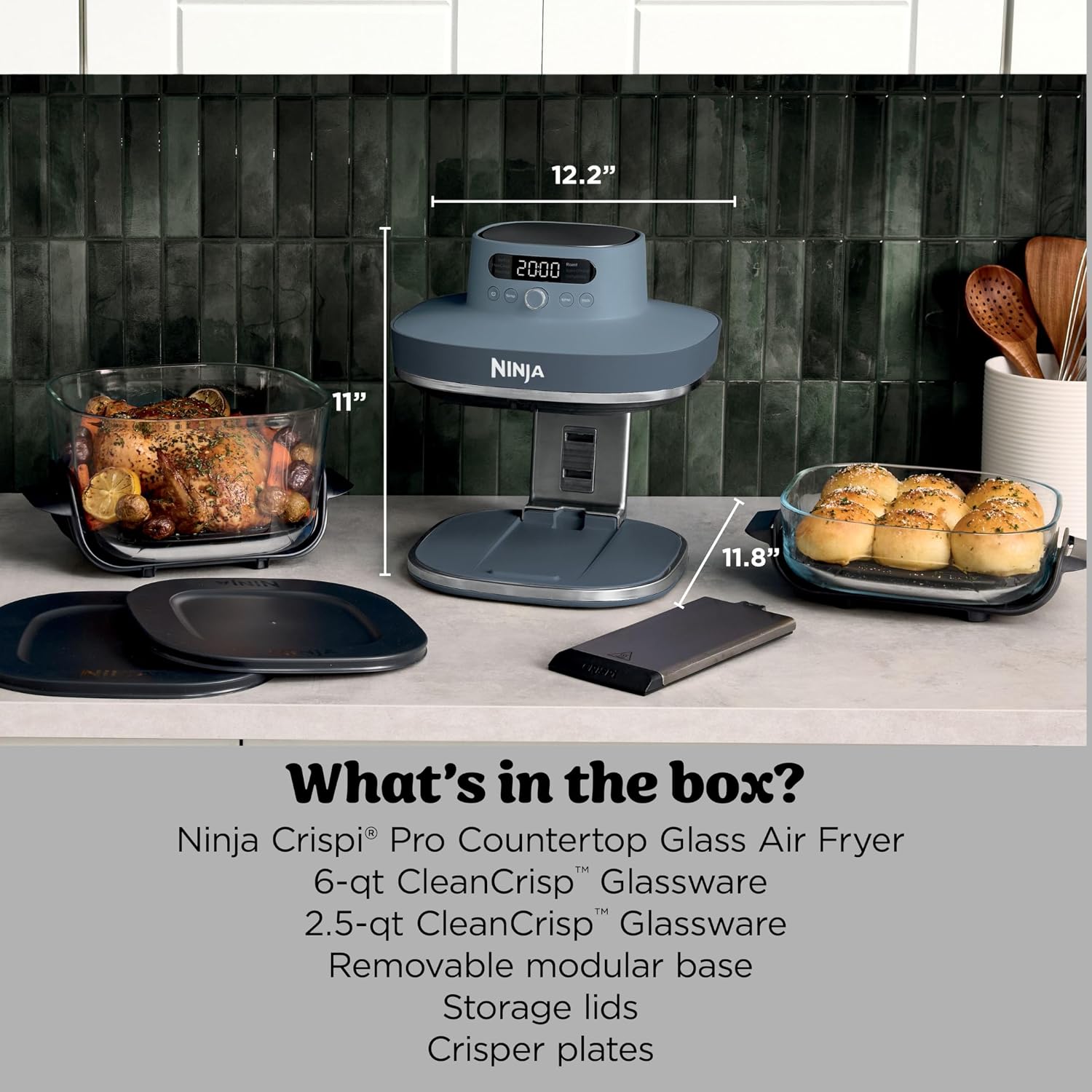 Friggitrice ad Aria Ninja Cris - Meal Prep Microwave recensione e prezzo