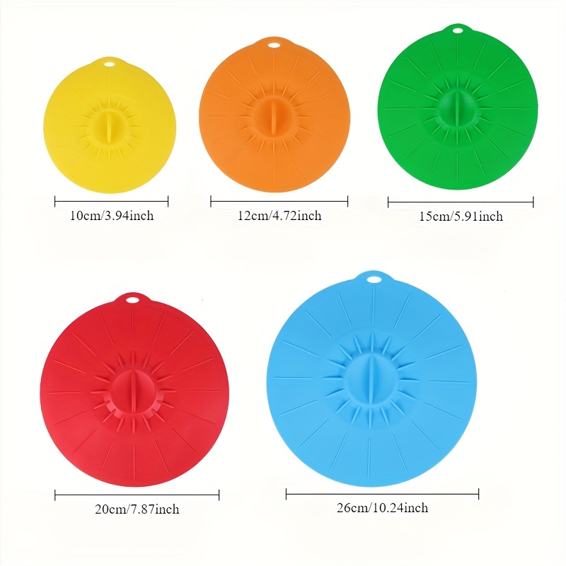 Coperchi in silicone da 5 pezz - Meal Prep Microwave recensione e prezzo
