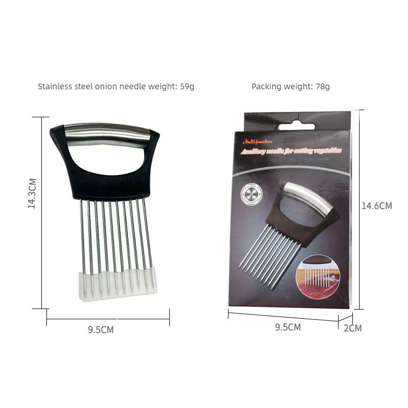 Forchetta per aglio in acciaio - Onion Holder Slicer recensione e prezzo