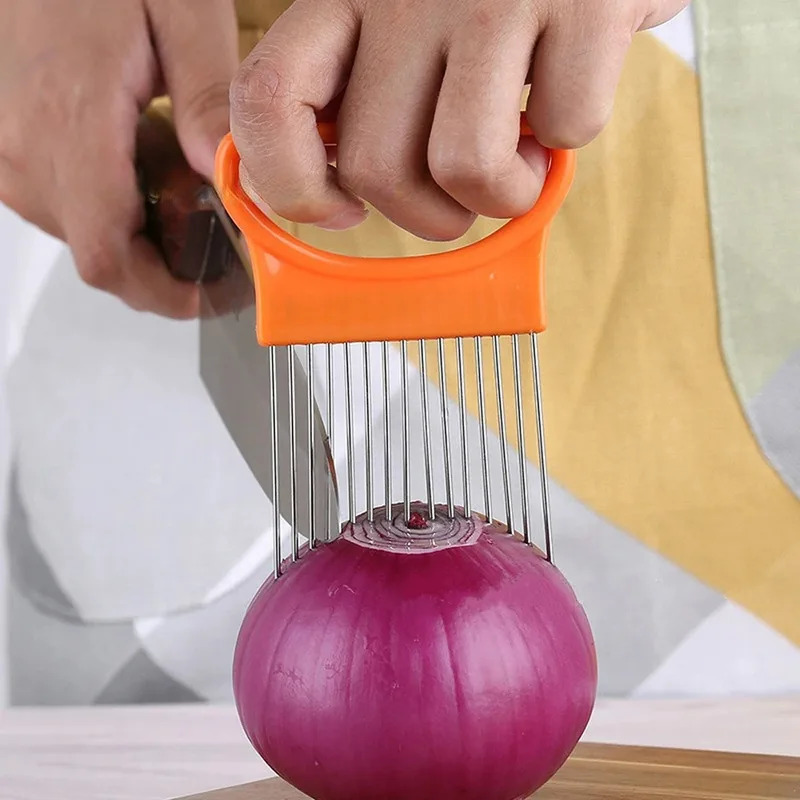 1/2/3/4 pezzi di cipolle senza - Onion Holder Slicer recensione e prezzo