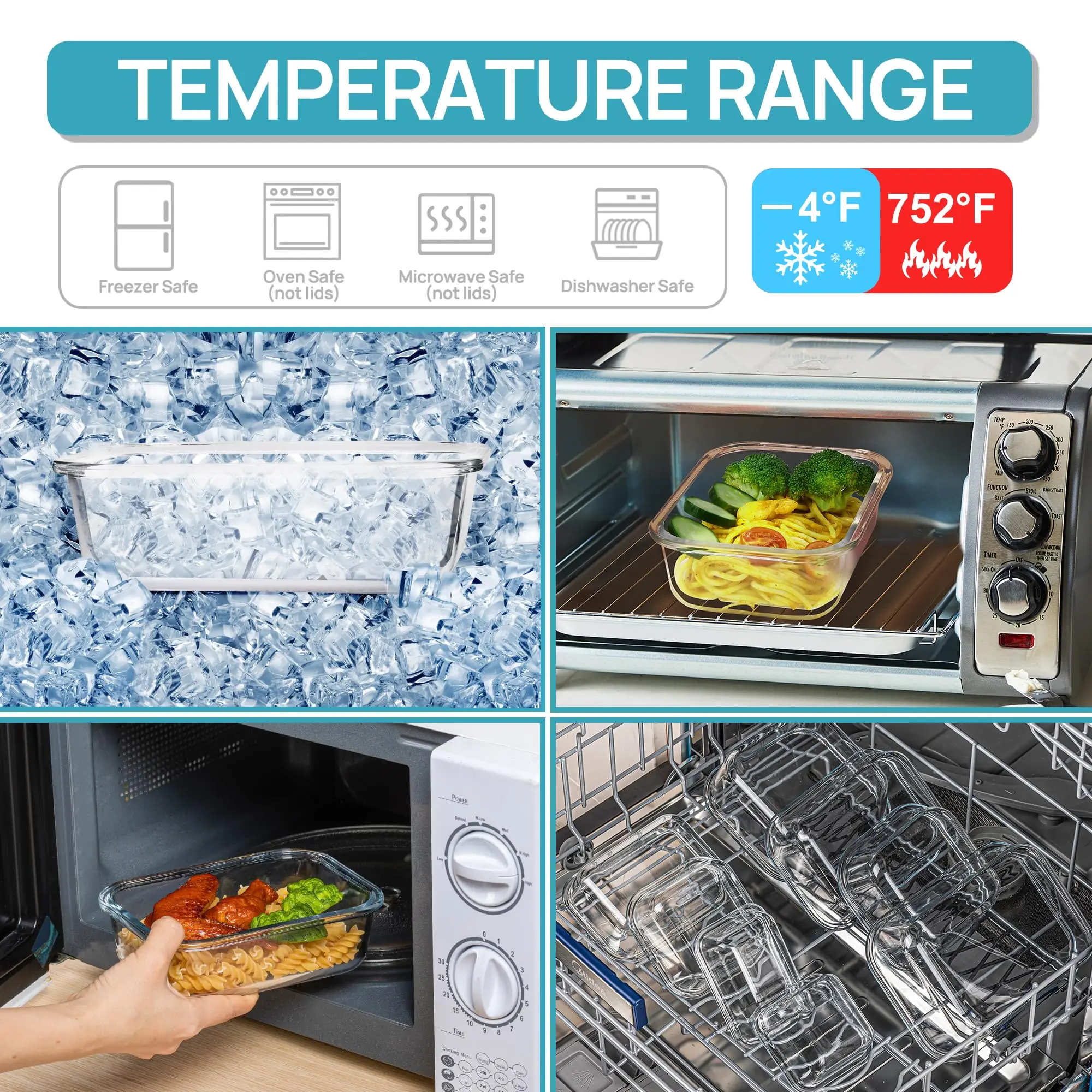 Contenitori per alimenti in ve - Meal Prep Recipes recensione e prezzo