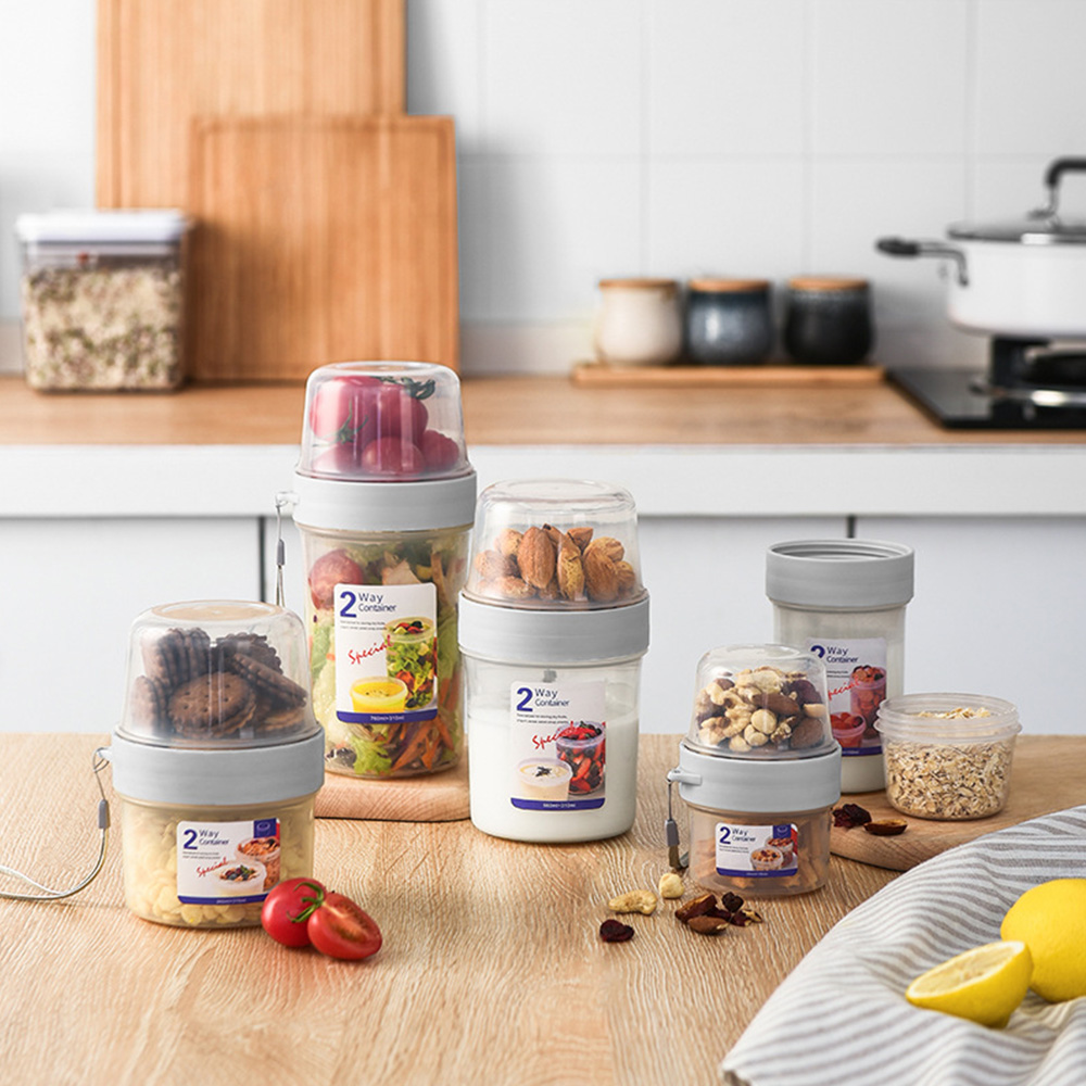 2 strati Yogurt Insalata Scato - Meal Prep Yogurt Containers recensione e prezzo